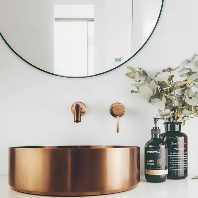 Brushed Copper Tapware 01