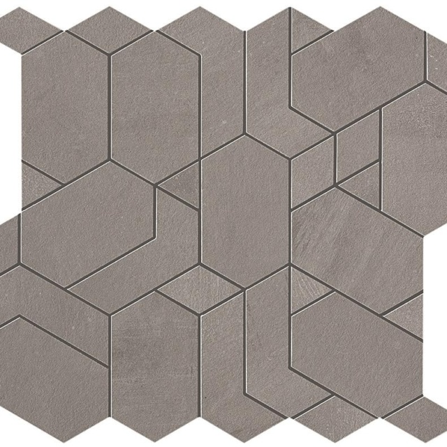Atlas Concorde Boost Grey Mosaico Shapes 31x33 5 AN65