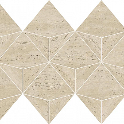 Marvel Travertine Pearl Mosaico Origami 28x41 2