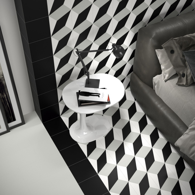 Amb doria black grey naxos 20x20