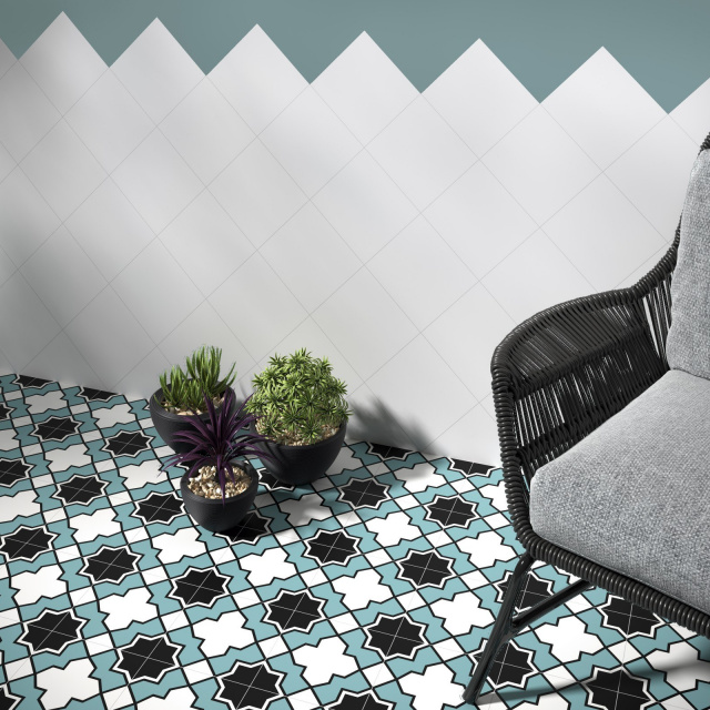 Amb doria white milos 20x20