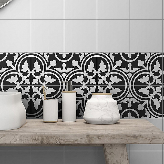 Heritage 200x200 LS Wide Aster Black