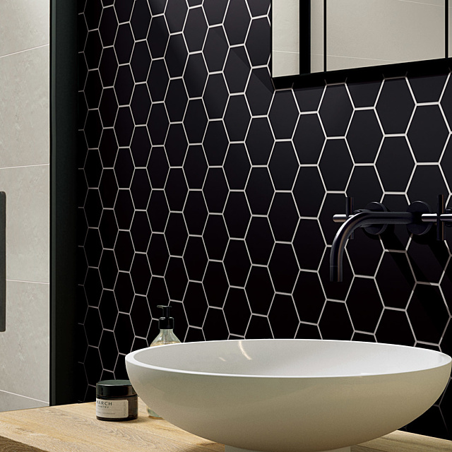 Porcelain Mos 1920 Hex Black2 ls