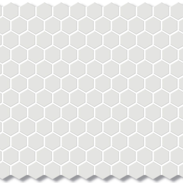 Porcelain Mos 1000 Hex White S pd