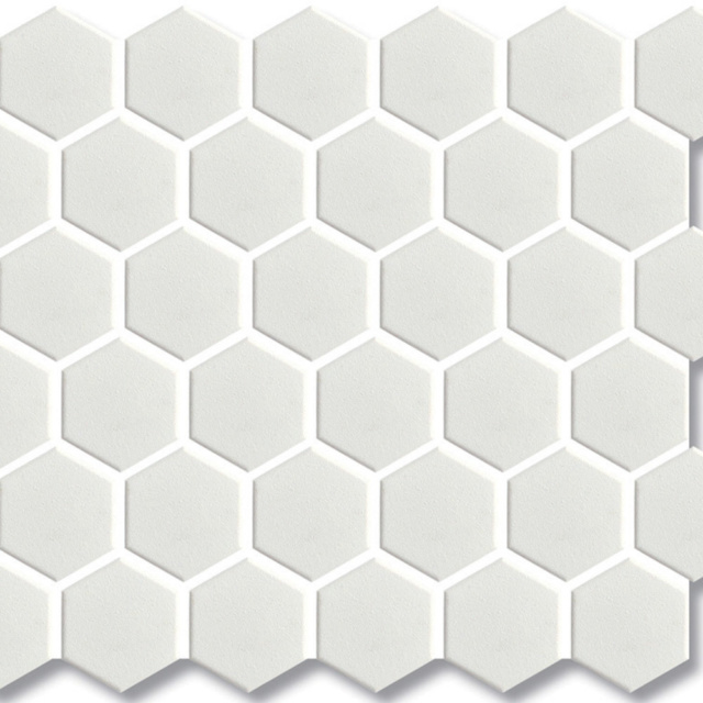 Porcelain Mos 1000 Hex White L pd