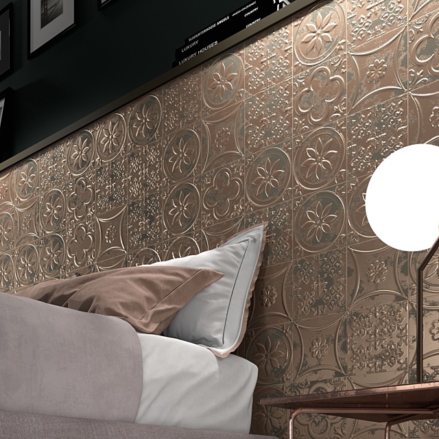 Amb lucciola bronce 15x15