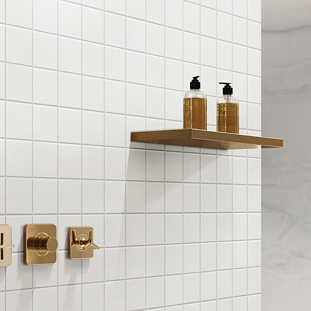 Porcelain Mos 1920 Square White ls